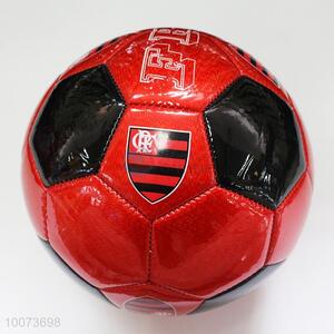 Promotional red-black NO.5 football