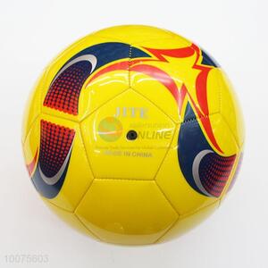 Wholesale yellow professional training soccer ball