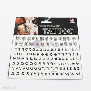 Wholesale Letters Temporary Tattoo