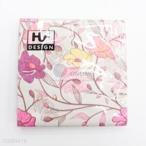 20pcs Colorful Flower Printed Paper Napkins Set