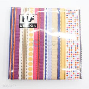 Vertical Stripe Food-grade Printed Paper Napkins