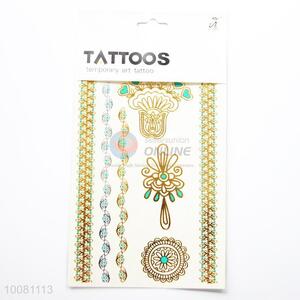 High Quality Golden Temporary Art Tattoo