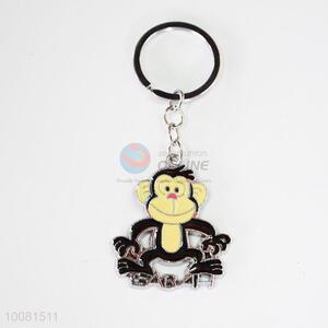 Black Monkey Zine Alloy Metal Key Chain/Key Ring