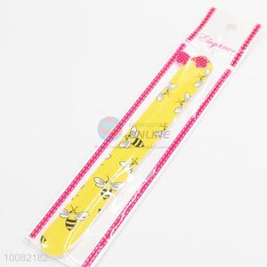 Yellow Bee Printing Nail File