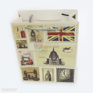 British Style Coated Paper Handbag/Gift Bag