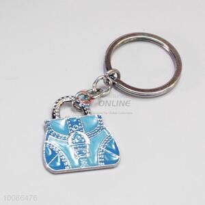 Blue Bag Zine Alloy Metal Key Chain/Key Ring