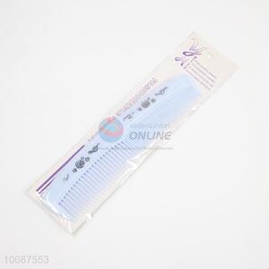 Wholesale fashion printed light blue plastic combs