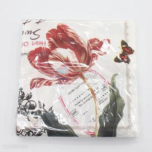 Vintage Style Printed Paper Napkin