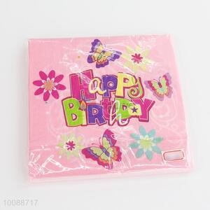 Virgin Wood Pulp Printing Paper Napkin for Birthday Party