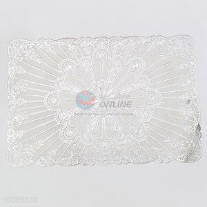 Dinner PVC Silver Placemat And Coaster For Promotion