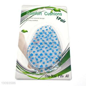 Blue printing silicone comfort cushions