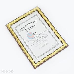 Golden Edge Photo/Certificate Frame