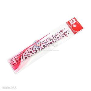 Fashion Style Leopard Print Cosmetic Nail File/Buffer, Foam Beauty Tool