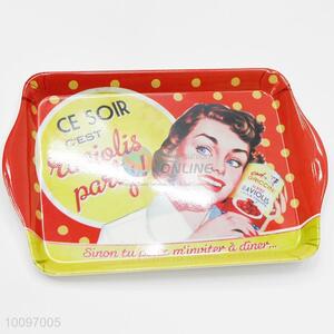 Sexy Showgirl Pattern Food Garde Bread Dessert Tray