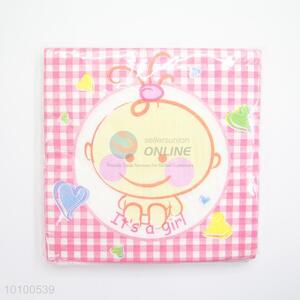 Cute baby printing paper handkerchief/facial tissue