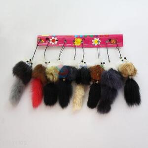 Popular Selling Lovely Wool-like Fur Key Mobile Phone Accessory