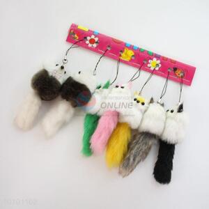 Wholesale Fashion Wool-like Fur Key Mobile Phone Accessory