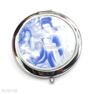 Round Personal Care Makeup Mirror/Pocket Mirror