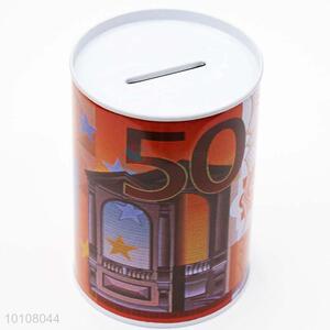 Wholesale utility zip-top can shape tinplate saving box