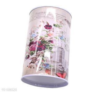 Wholesale zip-top can shape tinplate money box