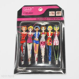 Wholesale Girls Shaped Cosmetic Stainless Steel Eyebrow Tweezers