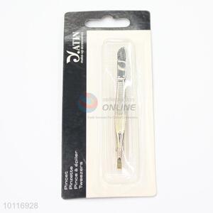 Wholesale Cheap Stainless Steel Beauty Eyebrow Hair Removal Tweezer