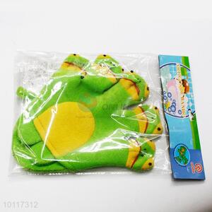 Factory High Quality Green Cartoon Gloves