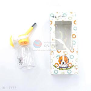 Eco-friendly cheap pet feeding/drinking bottle