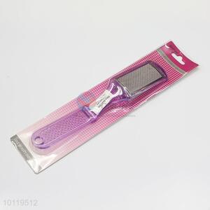 Plastic Handle Stainless Steel Pedicure Foot File