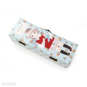 Creative Double-deck Pencil Box/Pencil Case With Lock Catch