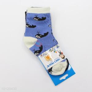 Latest Arrived Soft Kids Socks with Jacquard Pattern