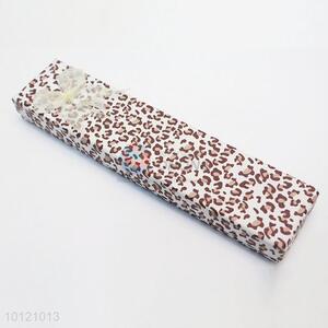 Leopard Printed Vintage Paper <em>Necklace</em> Jewelry Box