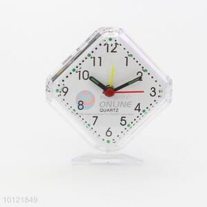 Home Decoration Transparent Desktop Alarm Clock