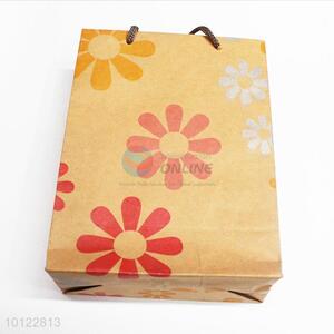 Good quality colorful flower pattern paper gift bag