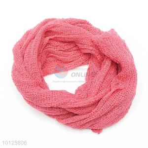 Watermelon Red Women Girl Special yarn Scarf