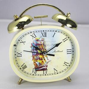 Retro style table bell alarm clock