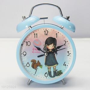 New products cartoon alarm clock for girls