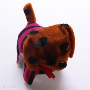 New Design Electronic Dot Dog Plush Toys for Custom