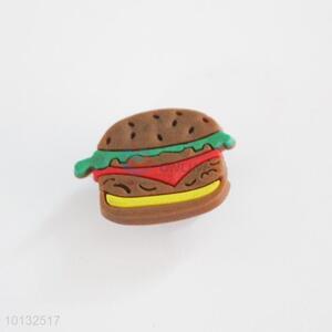 Hamburger shaped shoe buckle