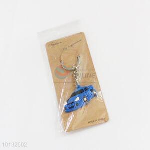 Blue car key chain/key ring