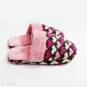 Wholesale Supplies Heart Design Household Warm Slipper