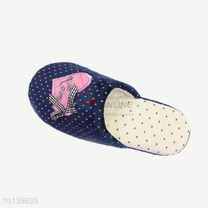 Fashion design good quality cheap cotton slipper