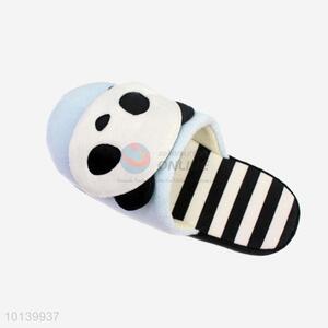 Cute cheap panda style cotton slipper