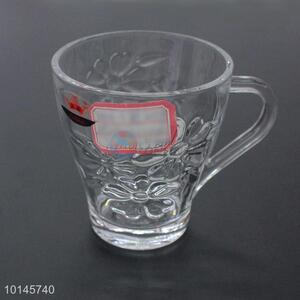 Cheap beer tea glass cup with handle