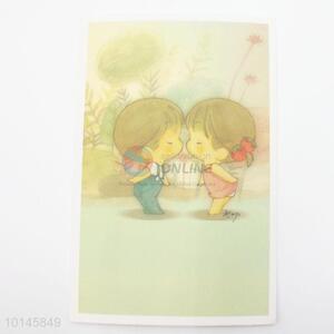 Sweet memory paper postcard/message card