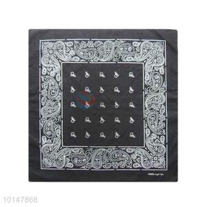 Cheap Blue Cotton Handkerchief with Classic Design