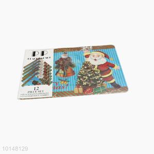 Santa Claus Dining Table Mat PP Placemats