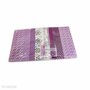 Purple pp dining table mat and table plate mat