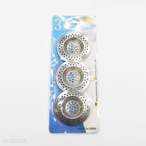 Hot Sale Bathroom Floor Strainer Drain, 3pcs/Set