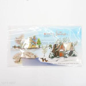 Merry Christmas paper greeting card